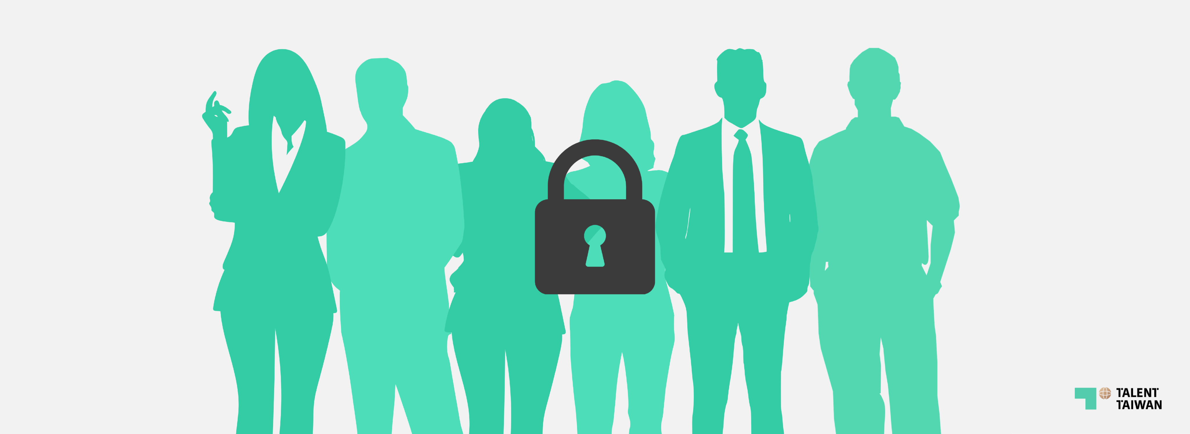 象徵職涯導師與一對一支持的插畫。