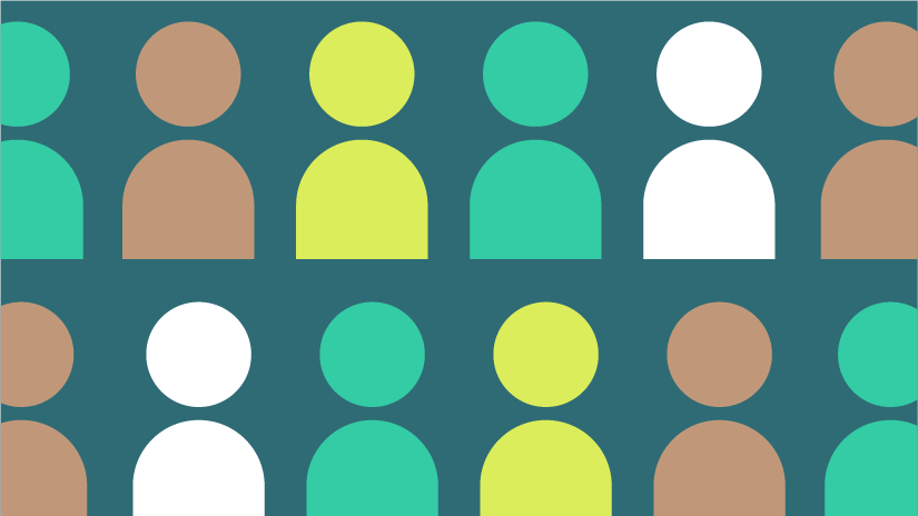 多人社群插畫。