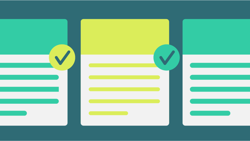 職涯資源與清單插畫。